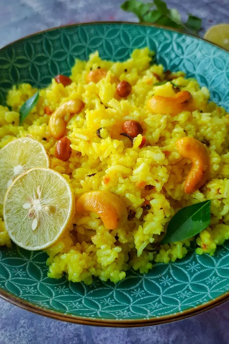 Lemon Rice Recipe Pin
