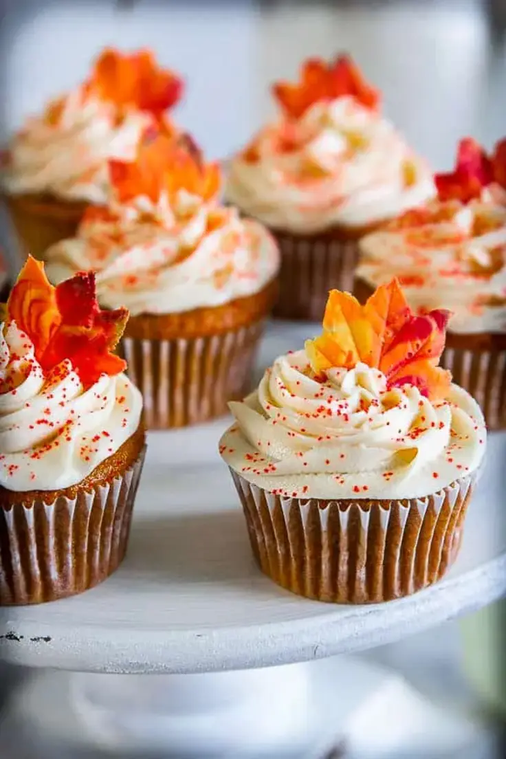 Pumpkin Spice Cupcakes Recipe by Simply Home Cooked
