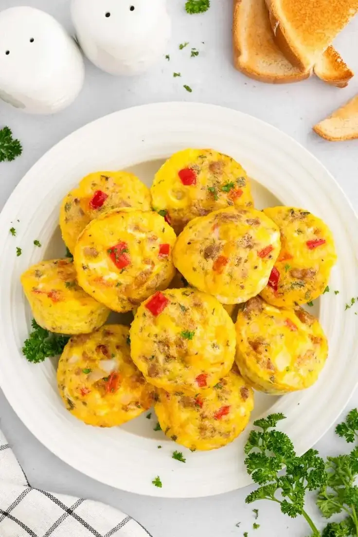 Egg And Sausage Muffins Recipe by The Clean Eating Couple