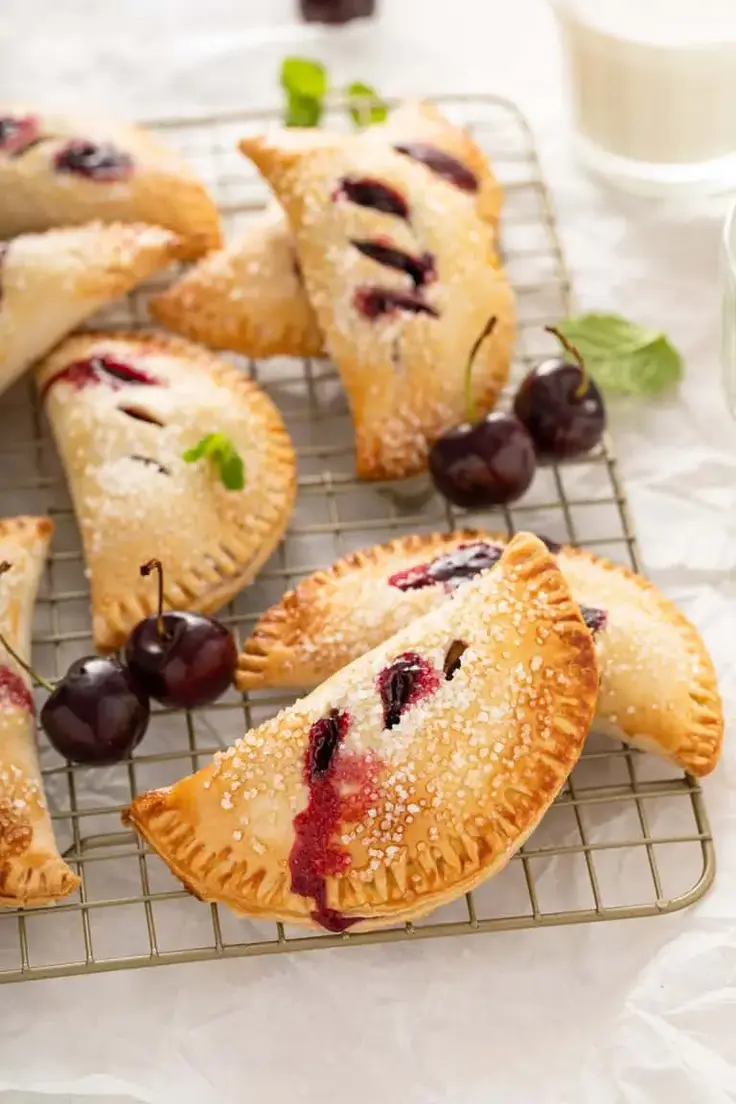 Fresh Cherry Hand Pies Recipe by My Baking Addiction