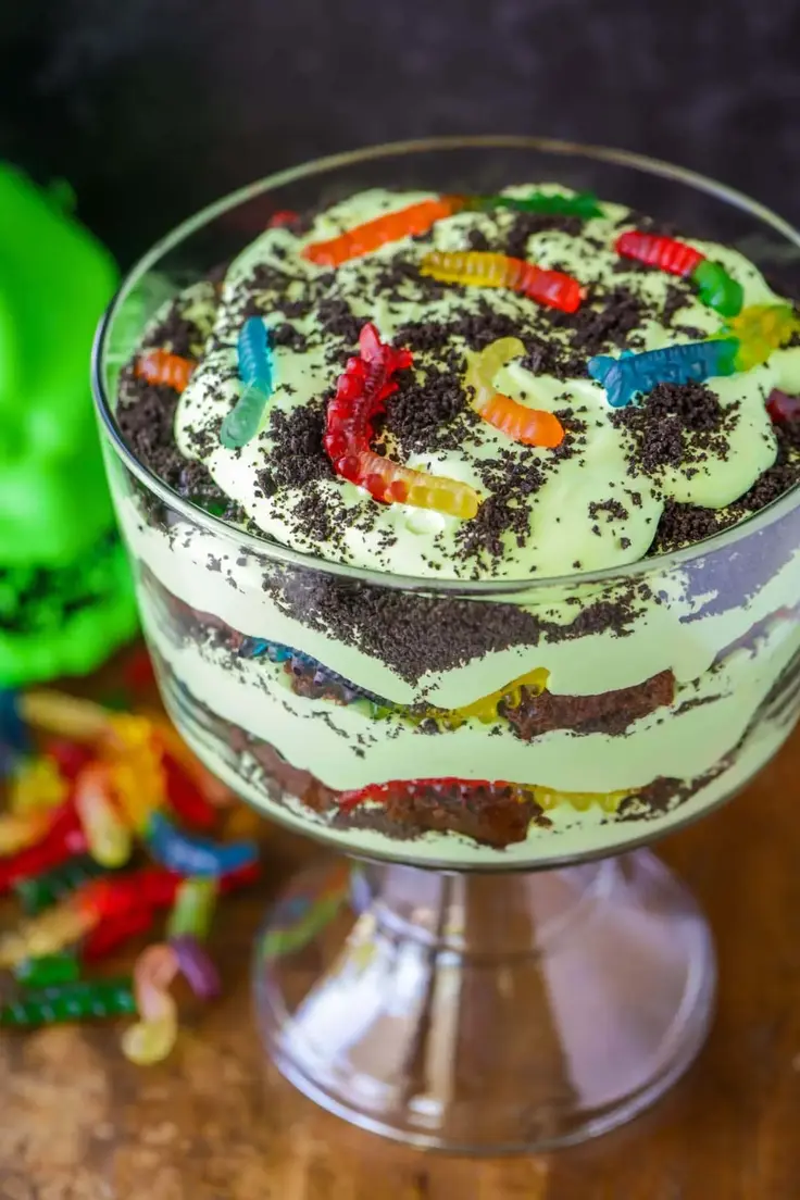 Oogie Boogie Halloween Trifle Recipe by Lil Luna
