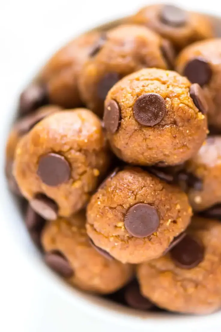 Cookie Dough Protein Balls Recipe by Well Plated
