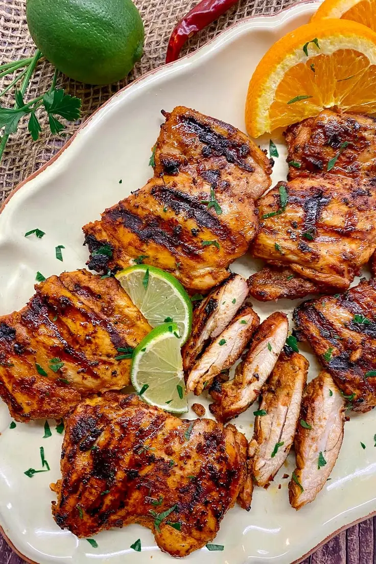 6. Chipotle Copycat Pollo Asado Recipe by Fed by Sab