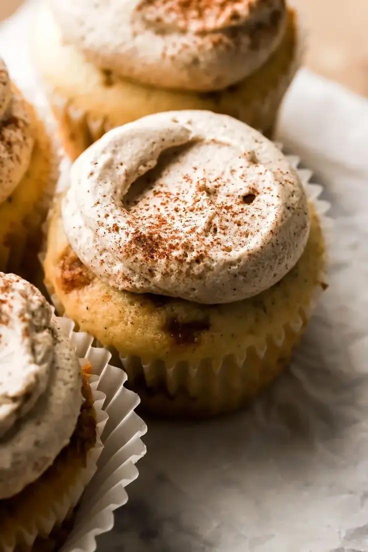 Cinnamon Cupcakes with Cinnamon Buttercream Recipe by Baran Bakery
