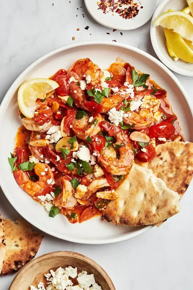 Greek Shrimp Recipe by The Modern Proper