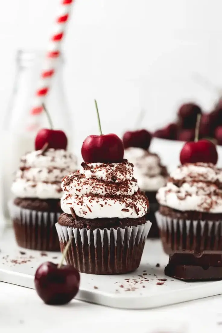 Black Forest Cupcakes Recipe by Barley and Sage