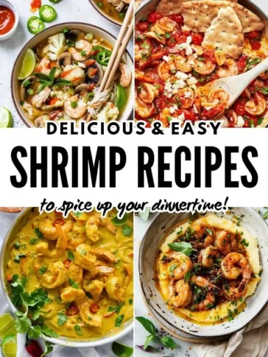 Easy Shrimp Dinner Recipes Featured Image