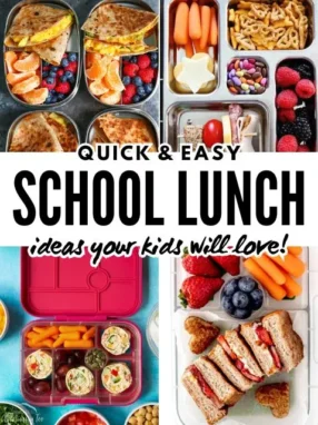 School Lunch Ideas for Kids Featured Image