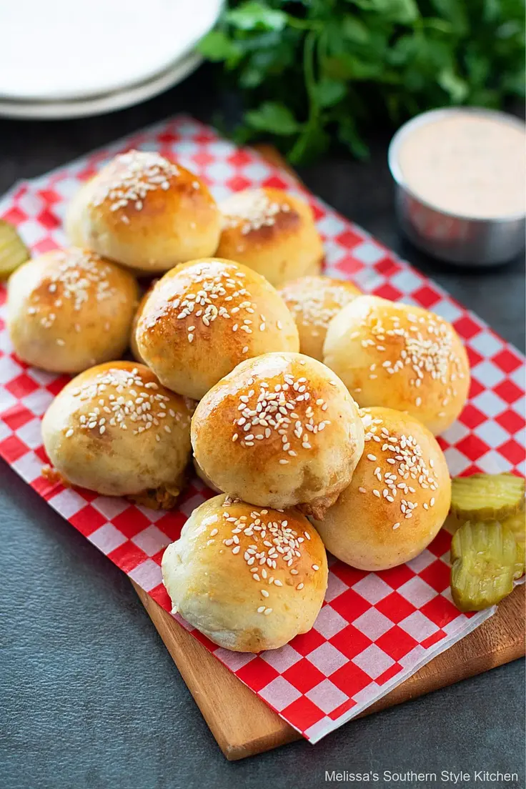 Cheeseburger Bites Recipe by Melissa’s Southern Style Kitchen
