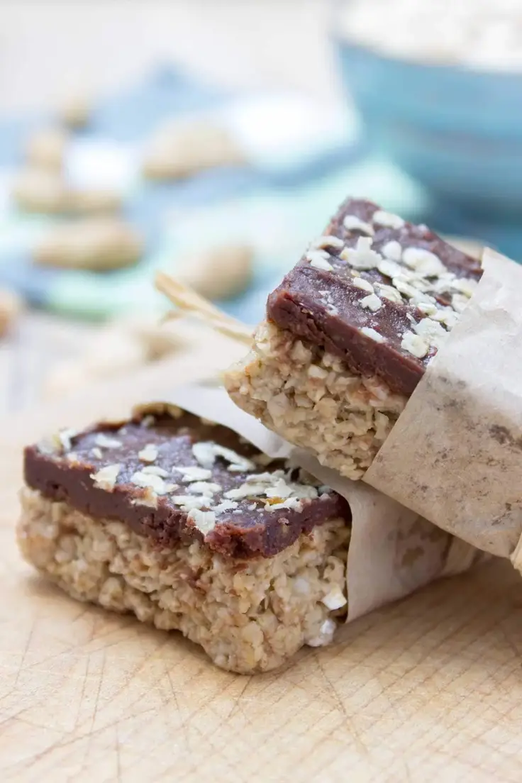 Peanut Butter Banana Oatmeal Bars Recipe by Natalie’s Health
