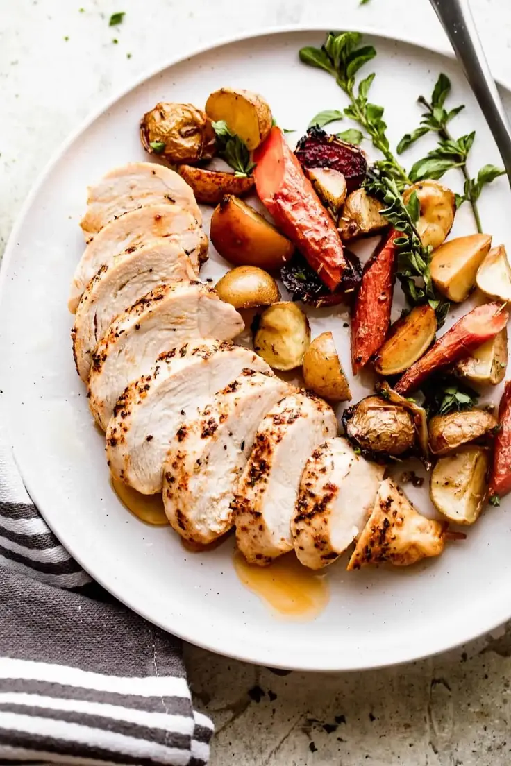 Slow Cooker Chicken Breast Recipe by Diethood