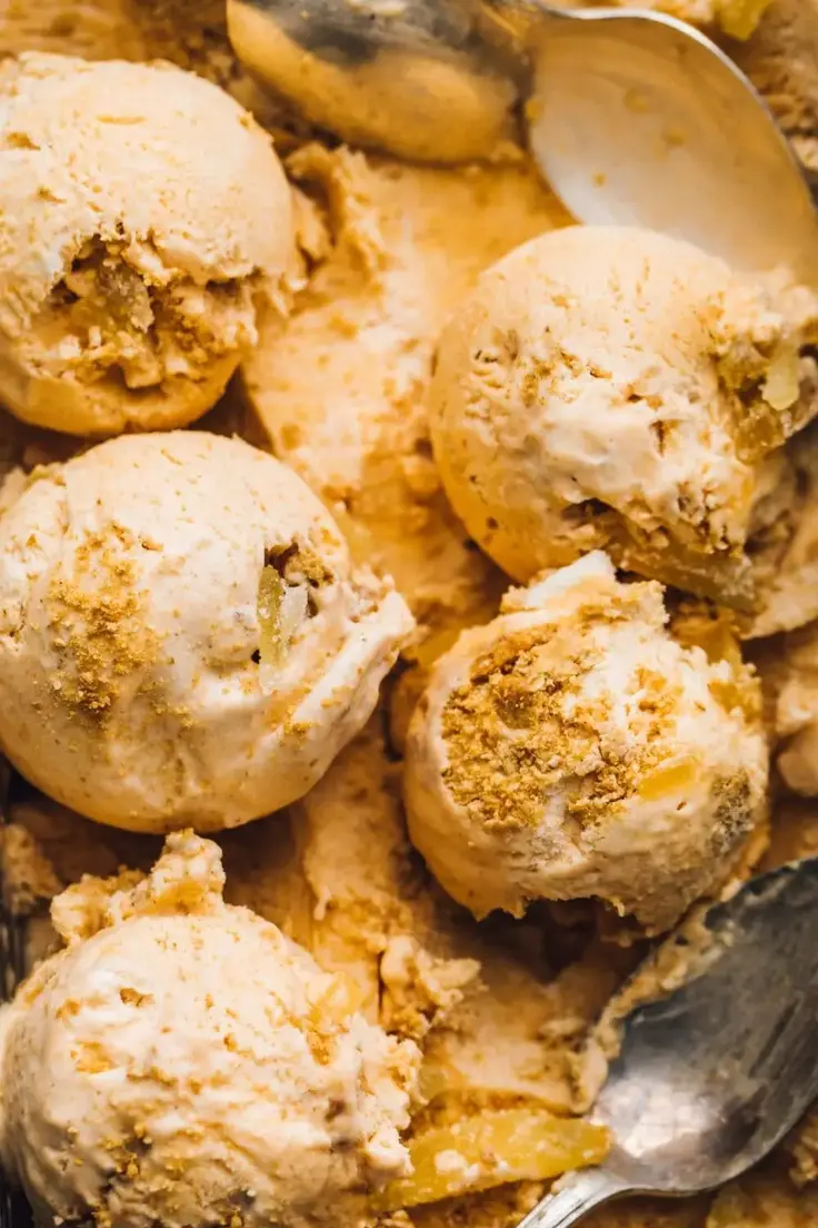 No-Churn Pumpkin Pie Ice Cream Recipe by Heartbeet Kitchen
