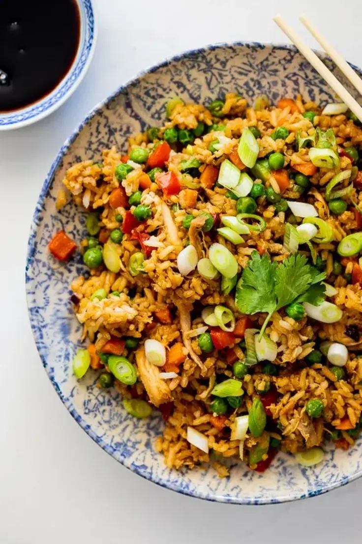 Rotisserie Chicken Fried Rice