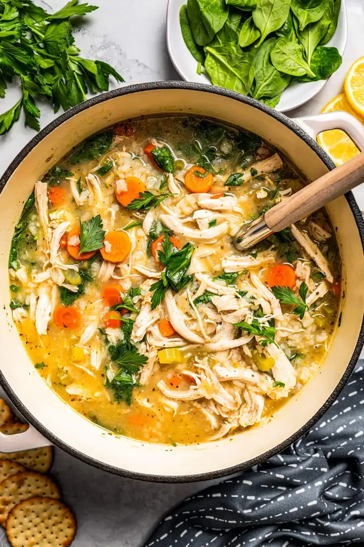 Chicken Vegetable Soup Recipe by Diethood
