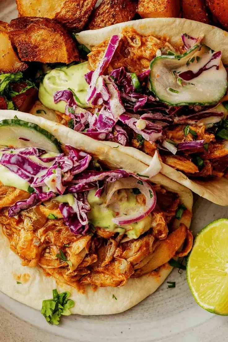 Rotisserie Chicken Tacos Recipe by Tried and True Recipe