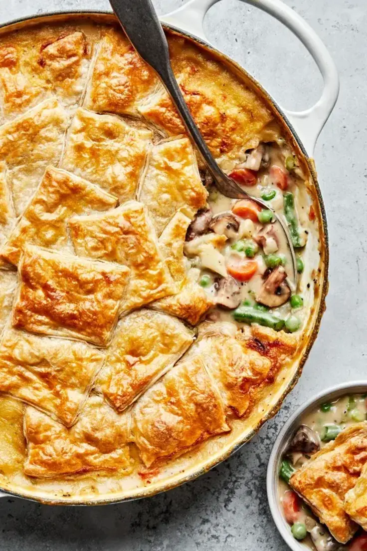 Best Fall Dinner Recipes - Vegetable Pot Pie Recipe by The Modern Proper
