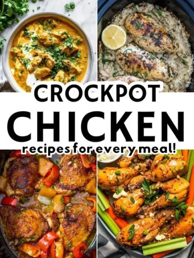 Crockpot Chicken Recipes Featured Image