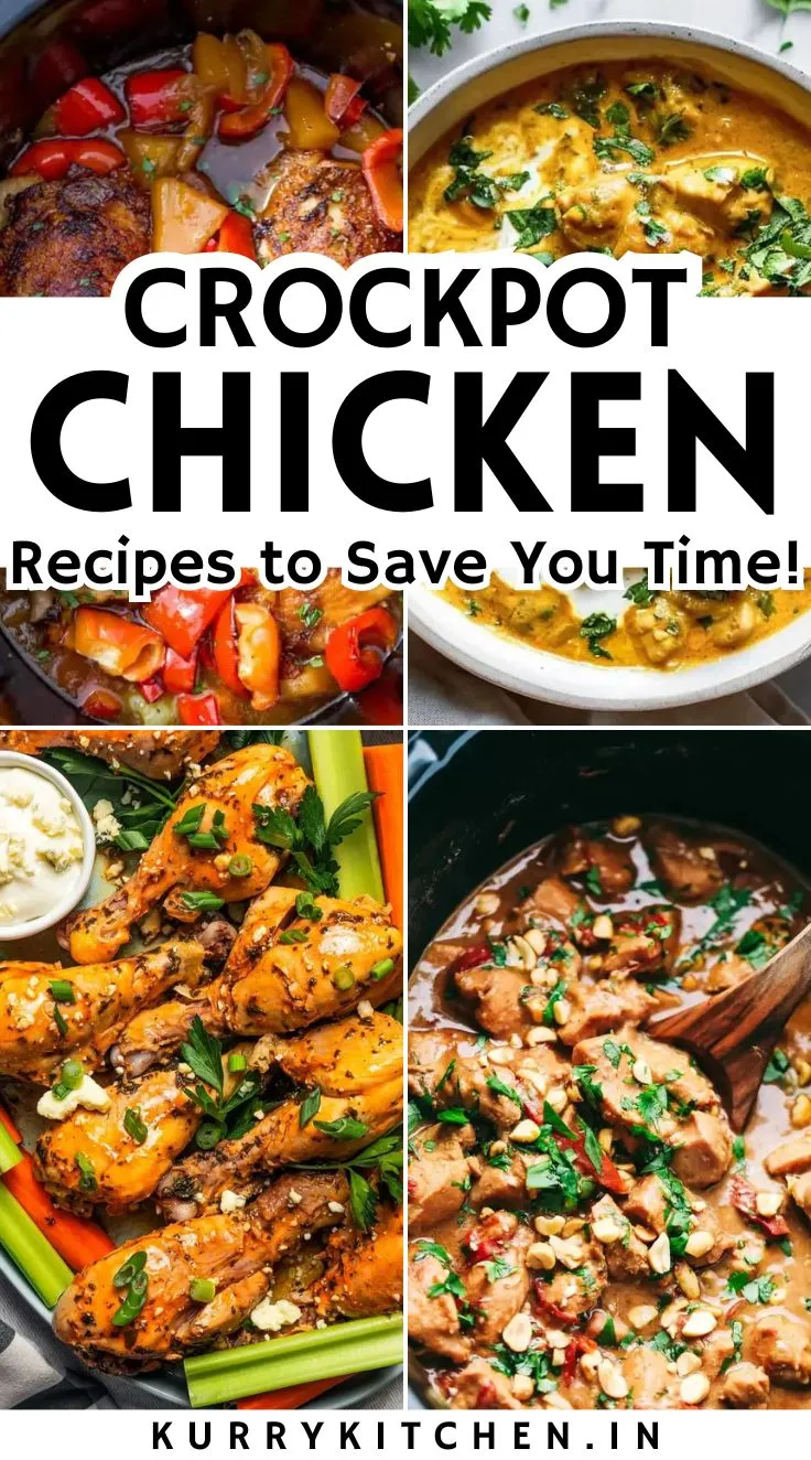 Crockpot Chicken Recipes Pin