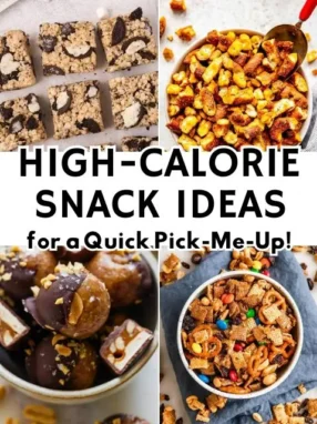 High Calorie Snack Ideas Featured Image