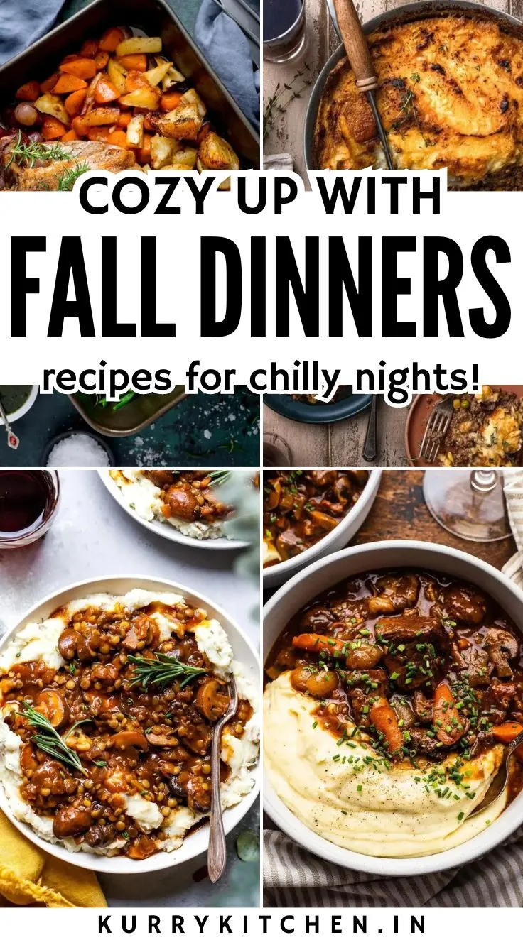 Best Fall Dinner Recipes Pin