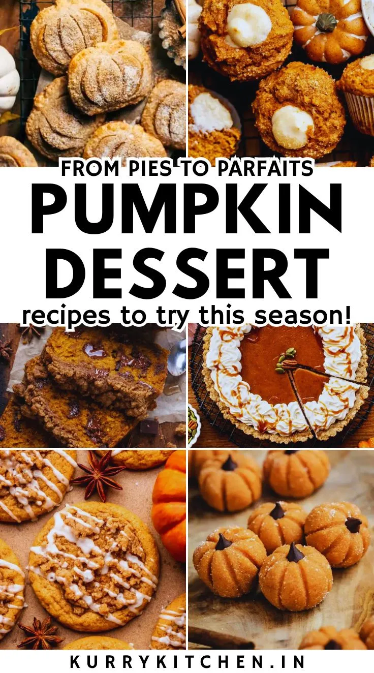 Pumpkin Dessert Recipes Pin