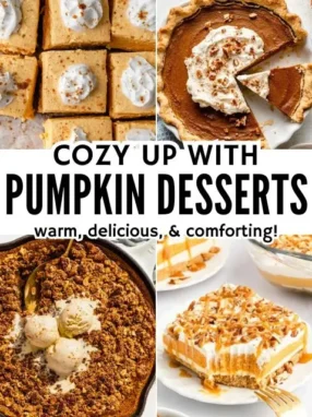 Pumpkin Dessert Recipes - Featured Image