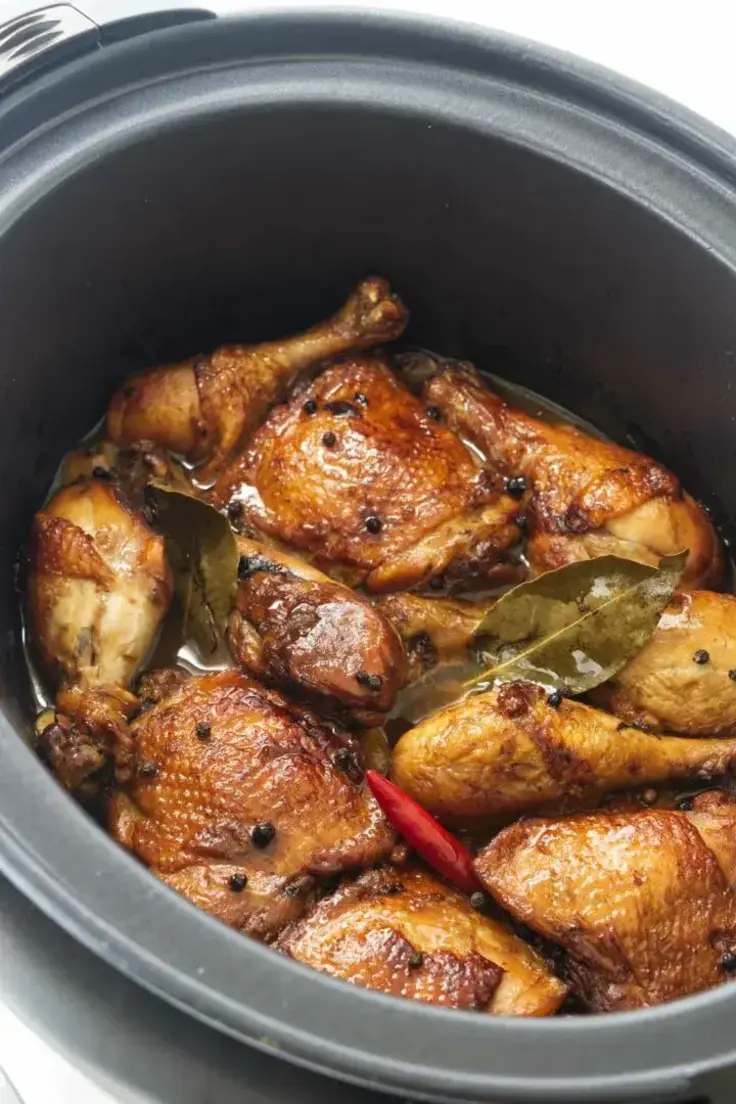 Slow Cooker Chicken Adobo Recipe by Savor the Best
