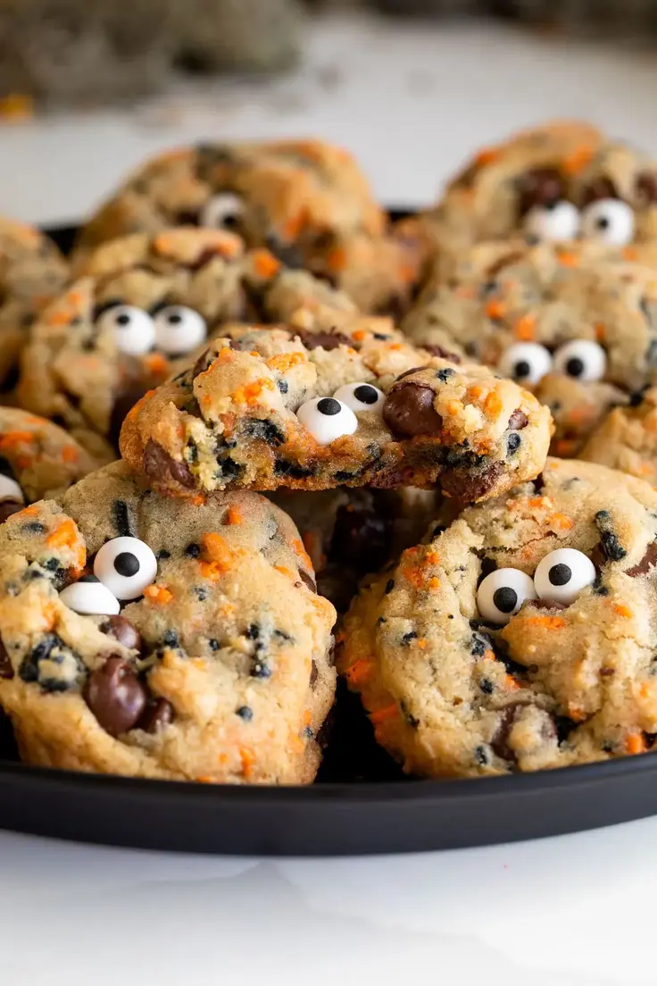 Halloween Chocolate Chip Cookies Recipe by Partylicious
