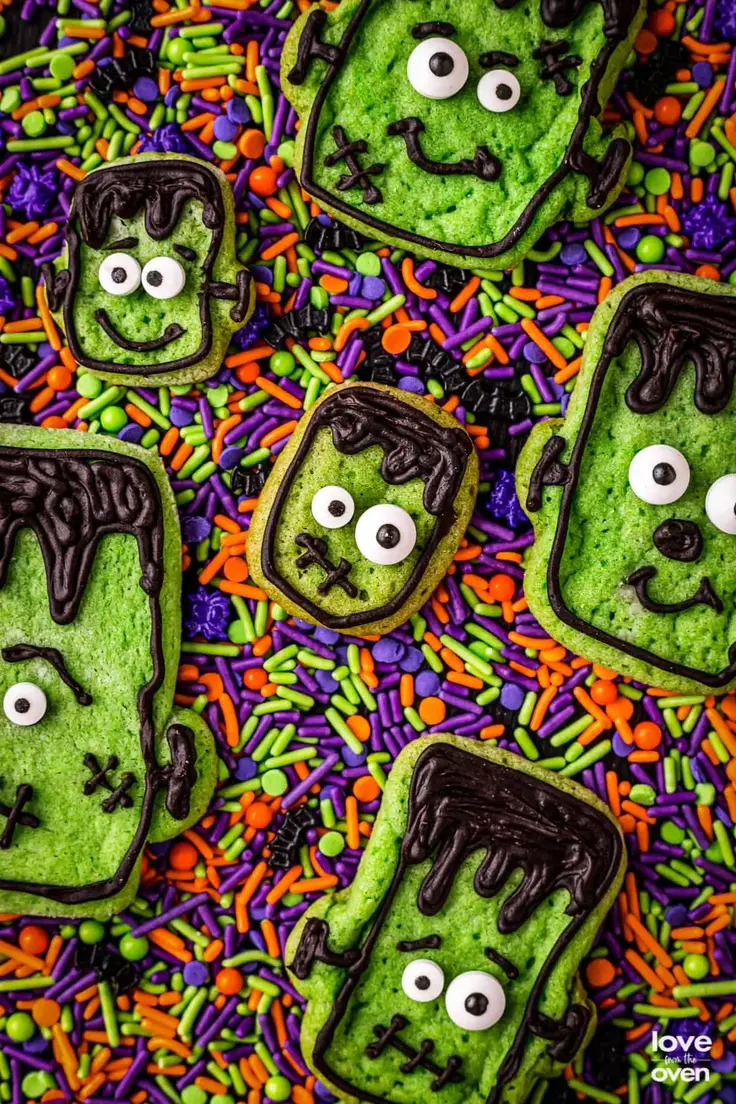 Easy Halloween Cookies Recipe by Love From The Oven