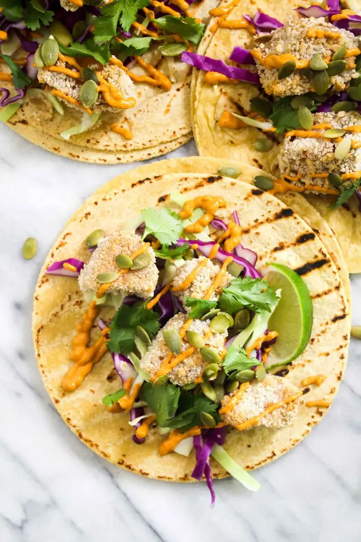 Crispy Pumpkin Tacos Recipe by Dran Good Veggies
