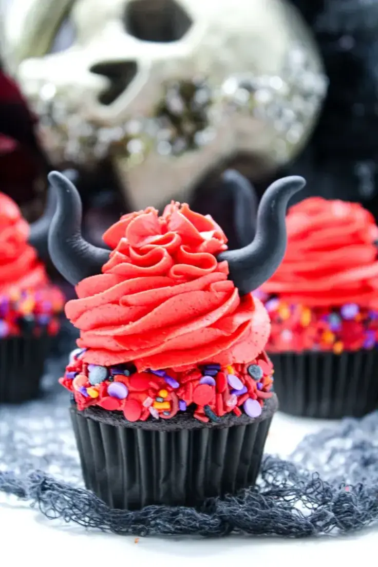 Devil Cupcakes Recipe by Life Loz Liz
