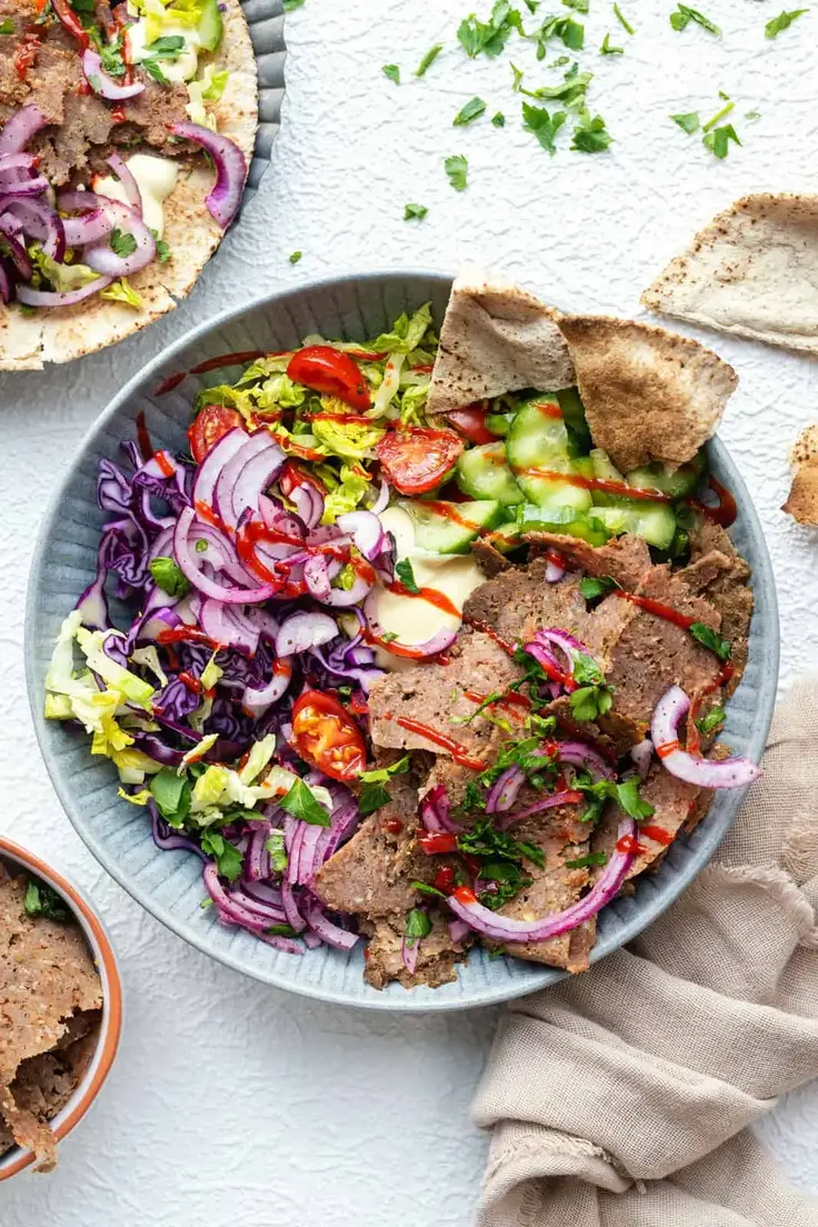 Slow Cooker Doner Kebab Recipe by Supergolden Bakes
