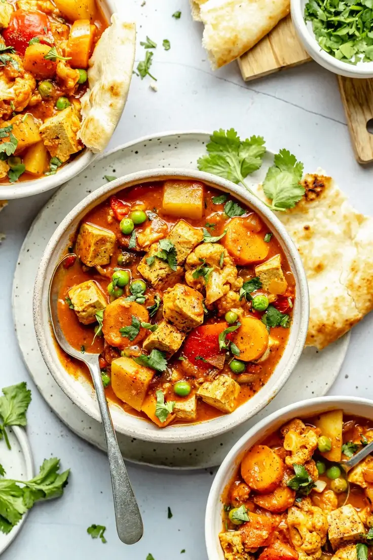 Slow Cooker Vegan Tofu Tikka Masala Recipe by Ambitious Kitchen