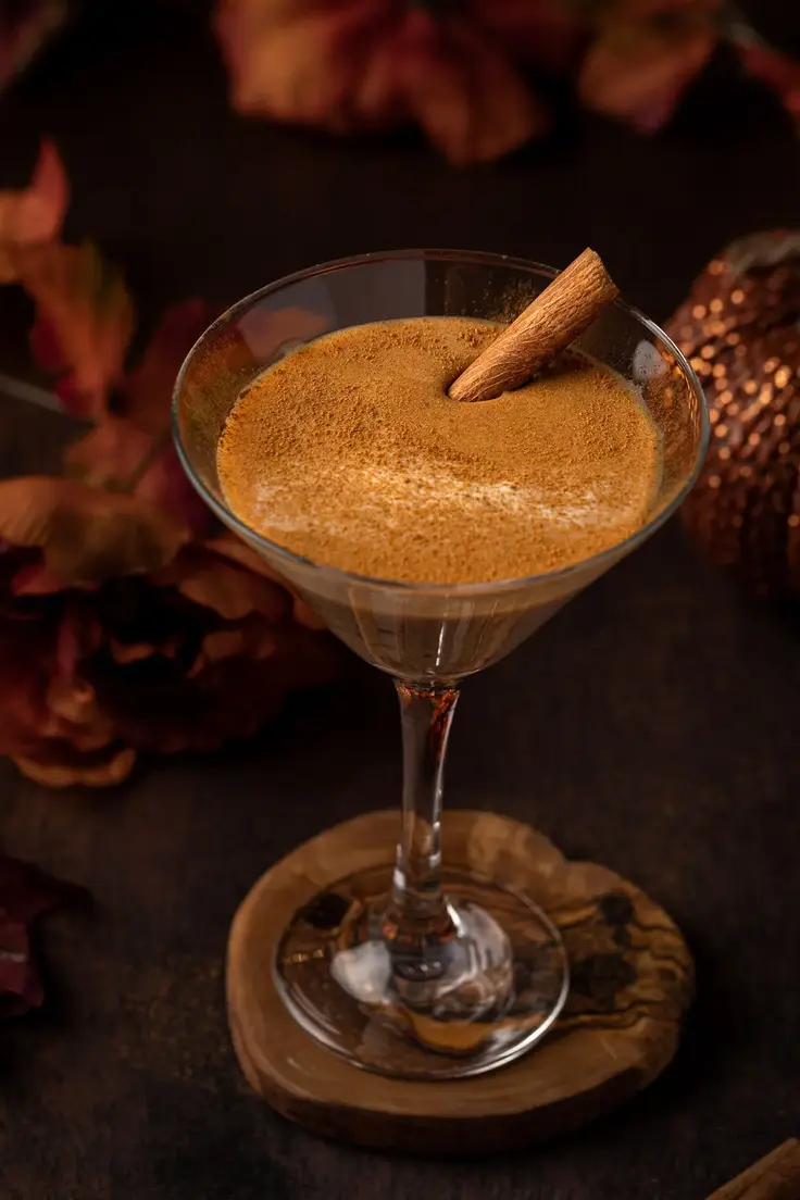 Pumpkin RumChata Martini Recipe by The Littlest Crumb