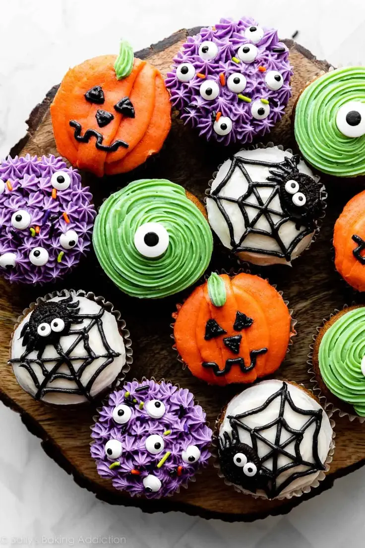 Halloween Cupcakes Recipe by Sally’s Baking Addiction
