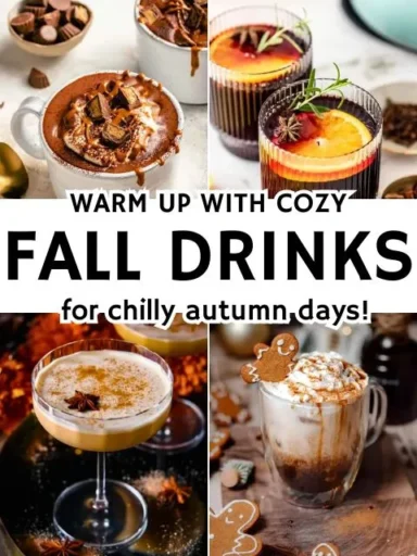 Fall Drink Recipes Featured Image