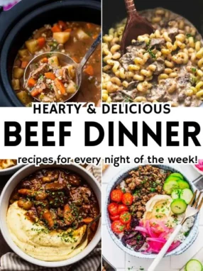 Featured Image - Beef Dinner Recipes