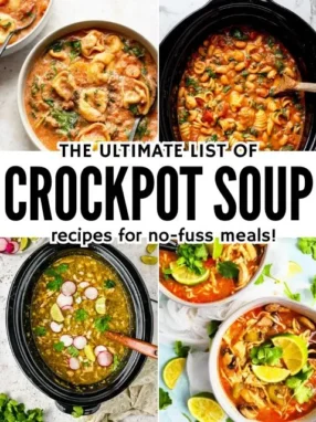 Featured Image - Best Crockpot Soup Recipes