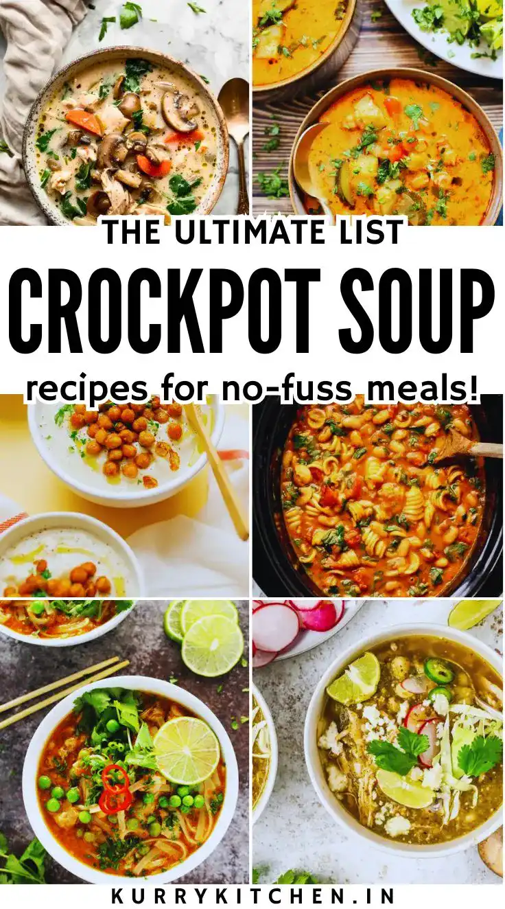 The Ultimate Crockpot Soup Recipes for Cozy, No-Fuss Meals!