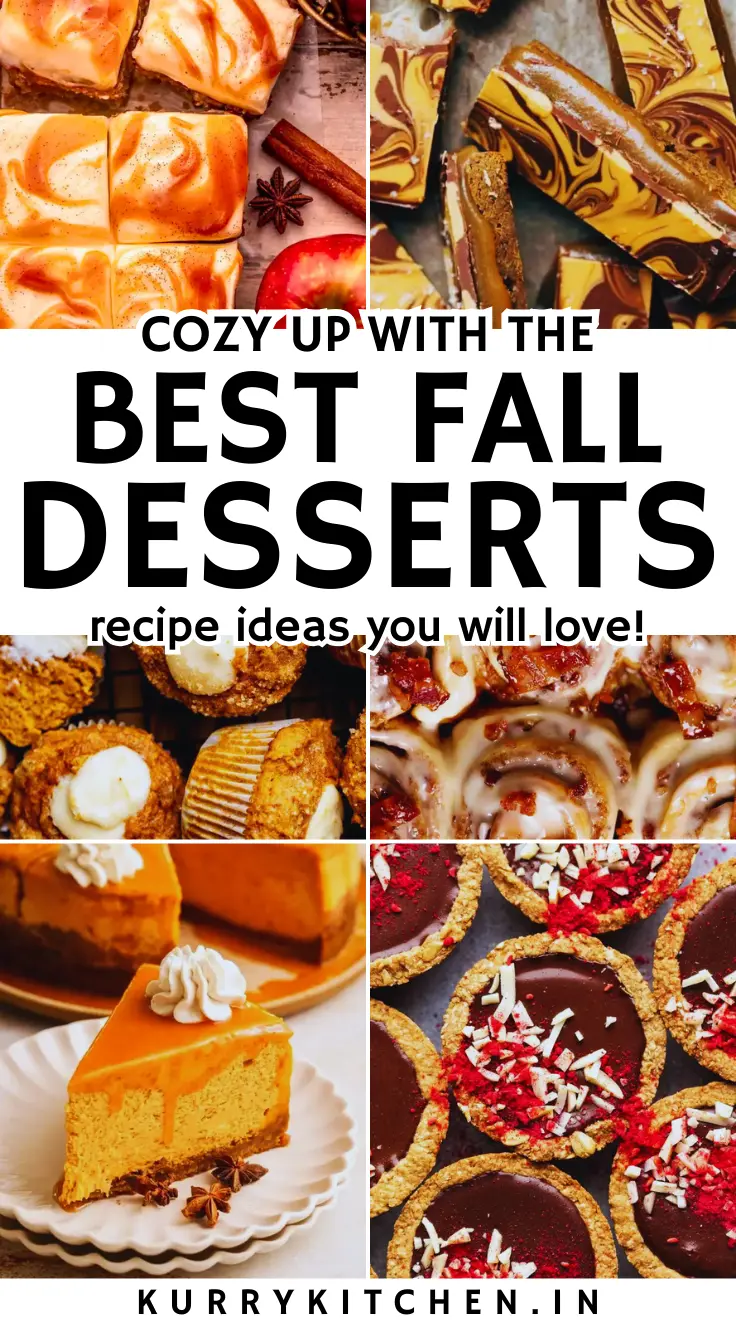 Best Fall Dessert Recipes Pin