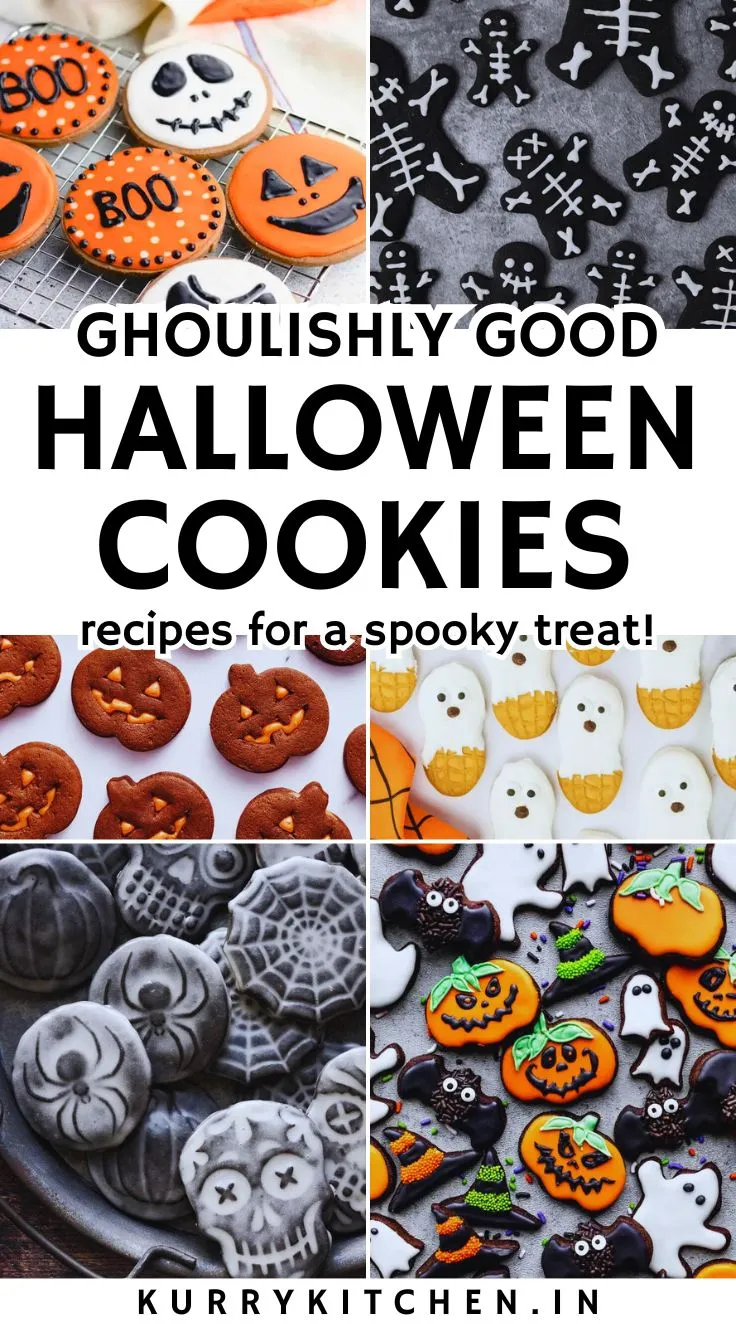 Halloween Cookie Recipes Pin