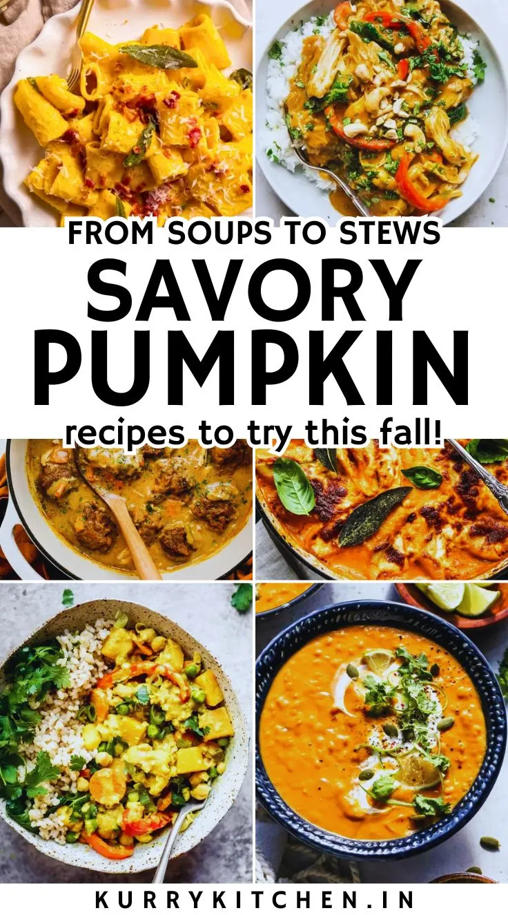 Savory Pumpkin Recipes Pin