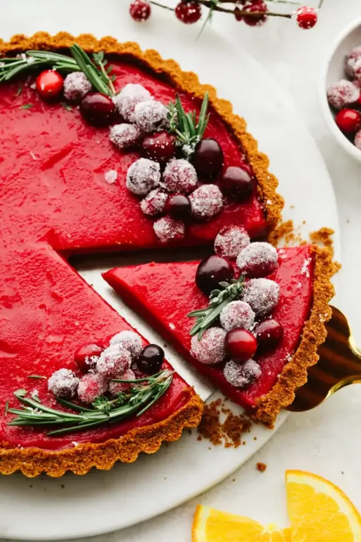 Beautiful Cranberry Curd Tart Recipe Recipe by The Recipe Critic