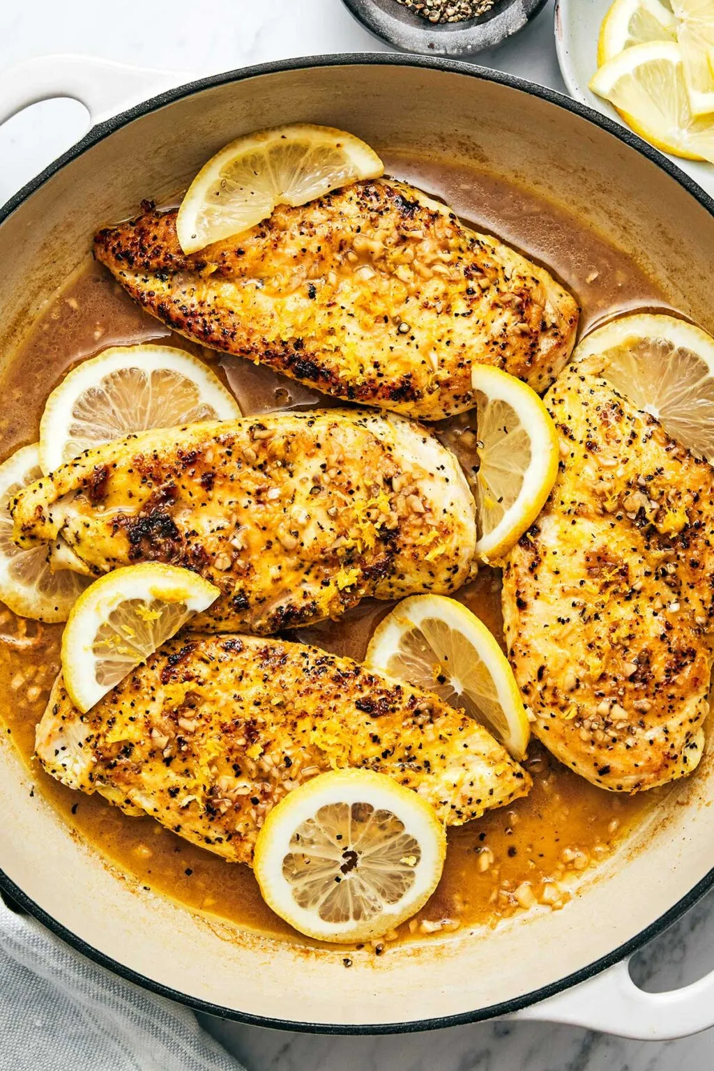 Lemon Pepper Chicken Recipe by Down Shiftology