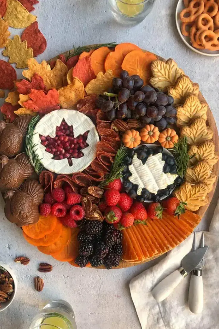 Thanksgiving Dessert Cheese Board Recipe by Ain't Too Proud To Meg
