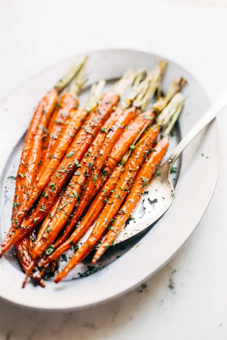 Brown Butter Honey-Glazed Carrots Recipe by Little Spice Jar
