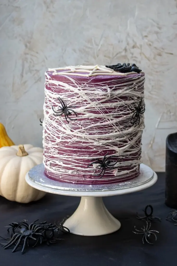 Spiderweb Cake Recipe by Sprinkle of This
