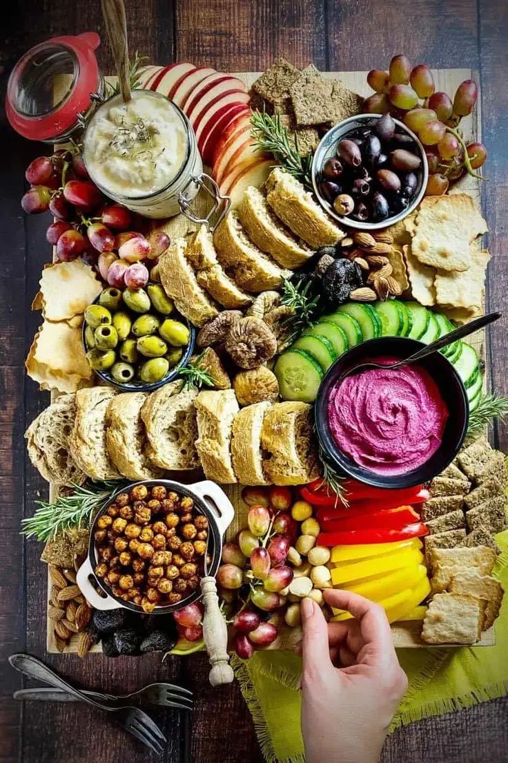  Vegan Charcuterie Board Recipe by No Sweat Vegan
