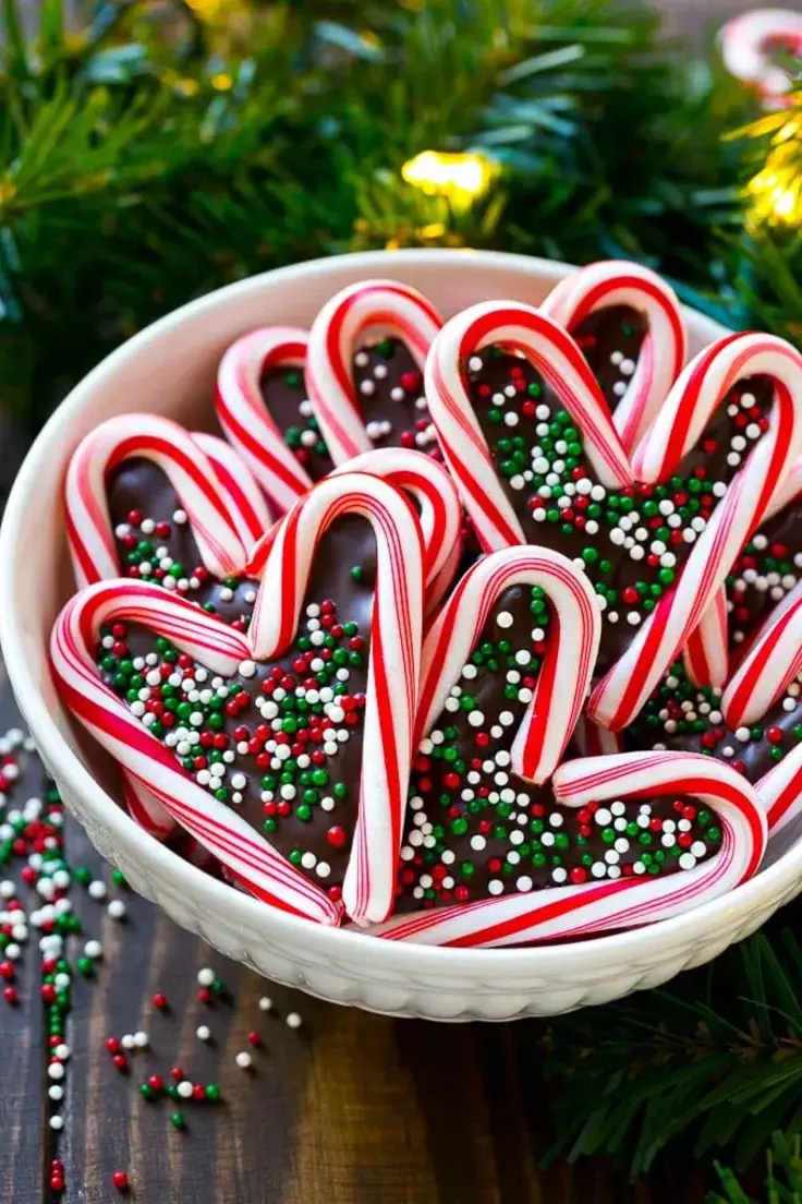 Candy Cane Hearts Recipe by Dinner at the Zoo
