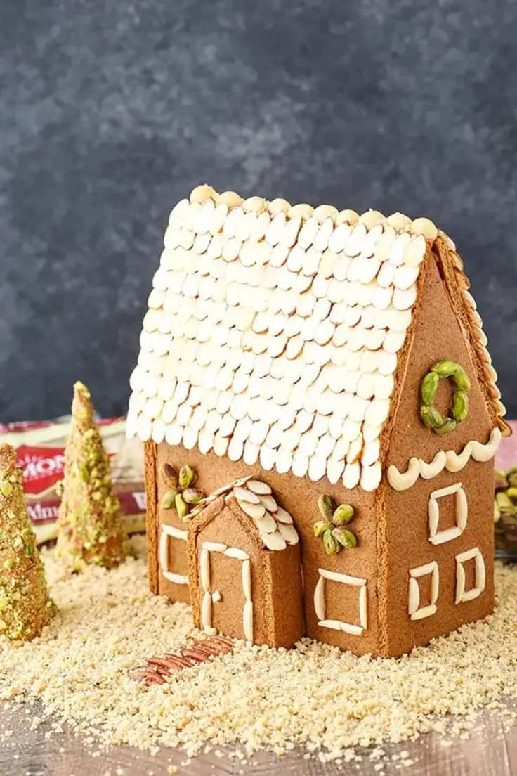 Nuts for Gingerbread House Recipe by Life, Love and Sugar
